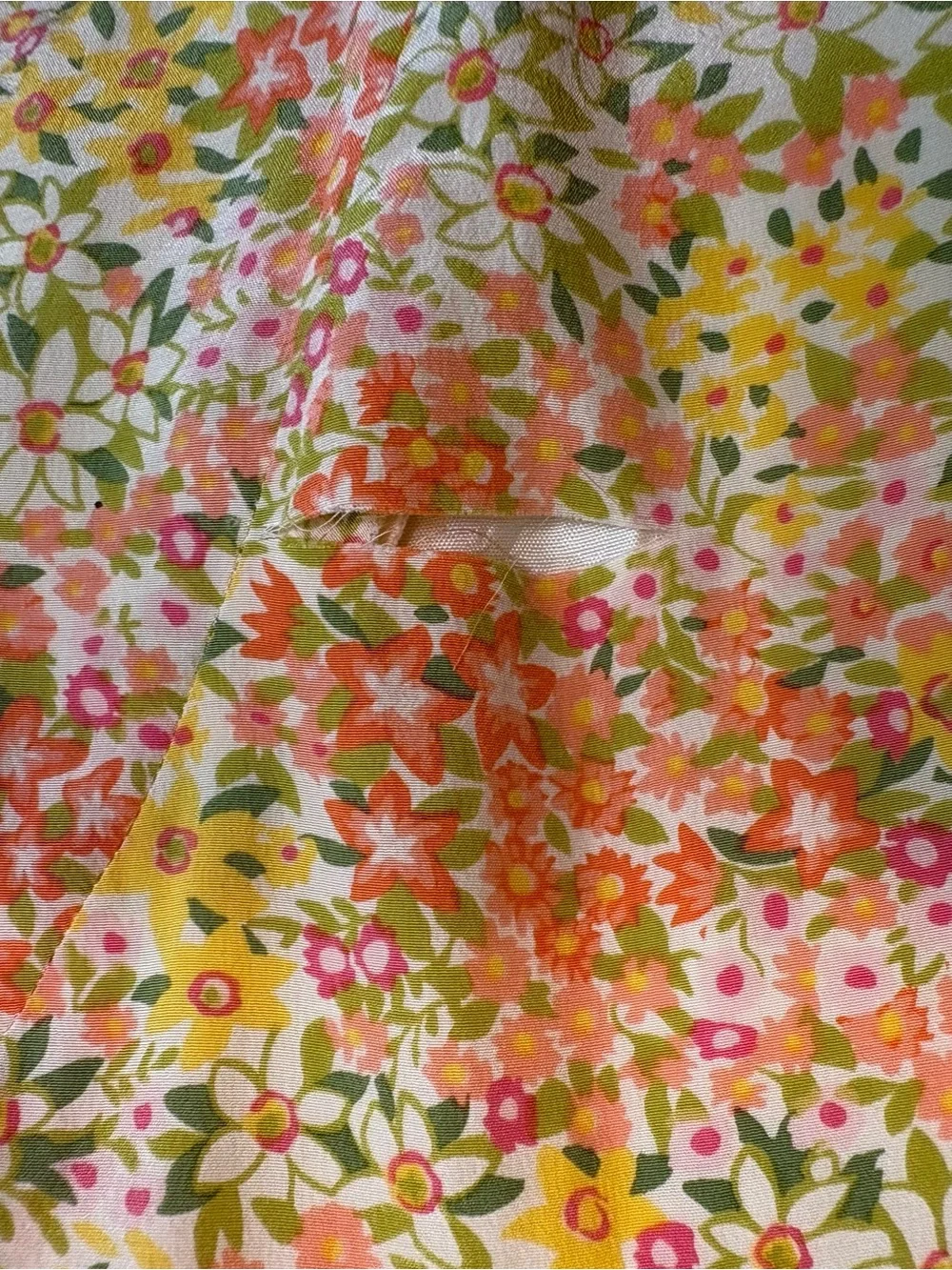 Vintage 90’s Maggie London Floral Silk Midi Dress, Size 8 Petite - Picture 6 of 6